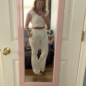 2 piece white outfit, new with tags